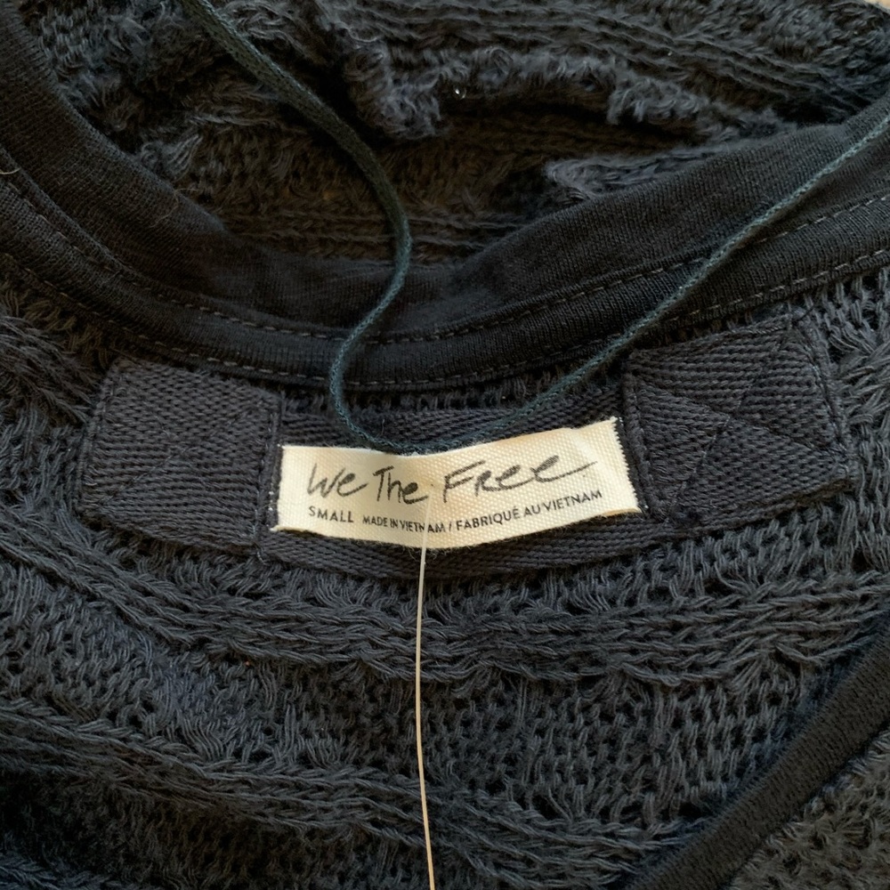Free People Sweater (BLACK) - Picture 4 of 4